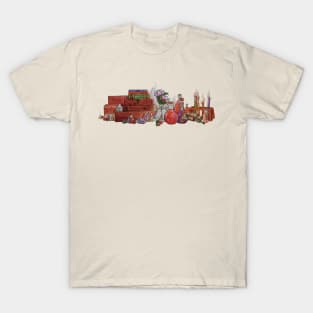 Watercolor Halloween Autumnal Potions T-Shirt